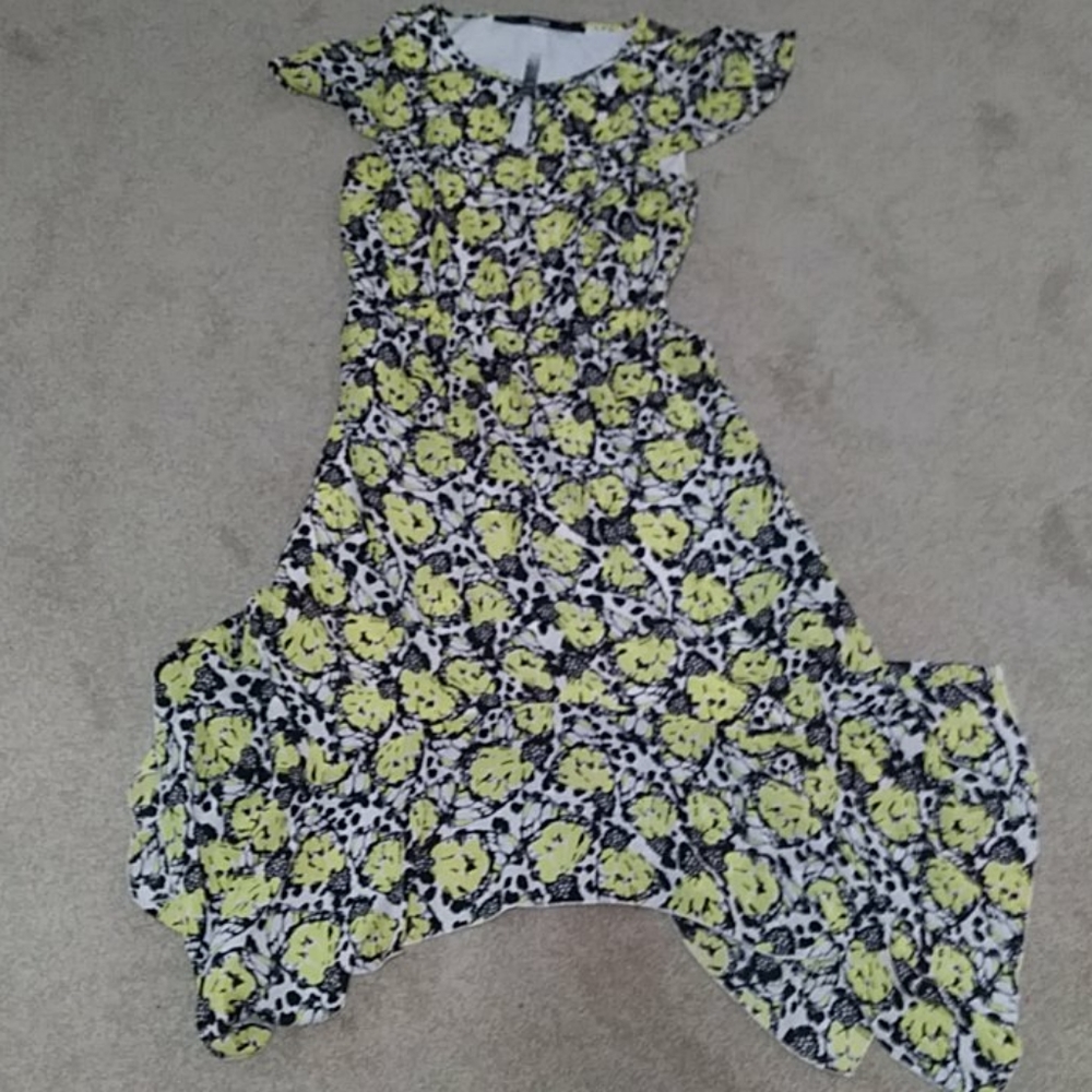 Handkerchief Hem Dress